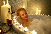 Bagno ai petali di rosa 1 persona